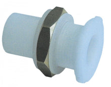  Hose connector thread M22 hose ø 16mm plastic for ice-cube maker ID ø 16mm ED ø 22mm L 45mm - 695095