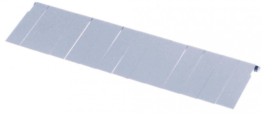 Curtain for ice-cube maker W 320mm H 80mm shaft length 325mm shaft ø 7,5mm - 695116