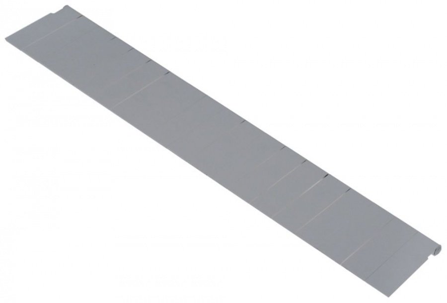 Curtain for ice-cube maker W 430mm H 80mm shaft length 440mm shaft ø 7,5mm complete with rod - 695117
