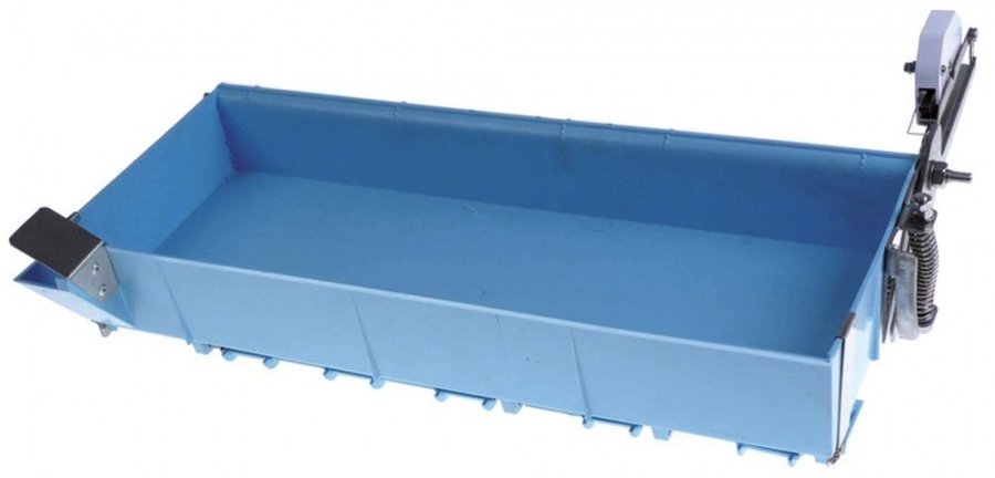 Sump complete for ice maker L 480mm W 220mm H 90mm ITV blue for Q90 - 695214