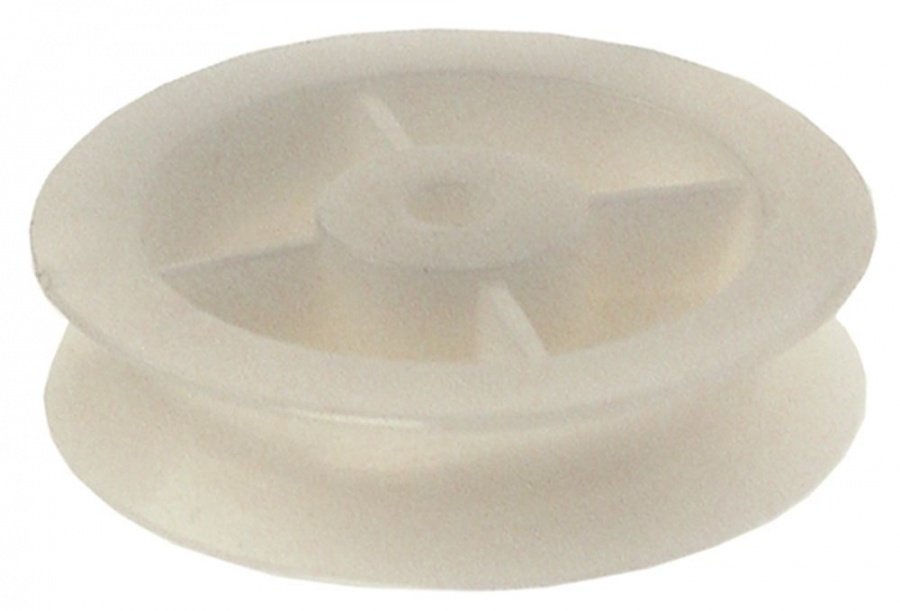 Round belt pulley disc ø 49mm single shaft intake ø 10mm groove depth 5mm - 695279