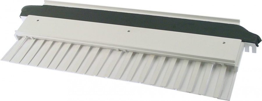 Curtain for ice maker W 605mm H 207mm with holder shaft length 540mm shaft ø 6mm - 695284
