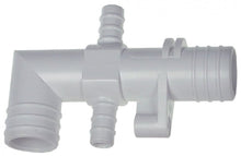 Racord furtun plastic pentru furtun ID 23-10-10-23mm P 1bucată - 695339