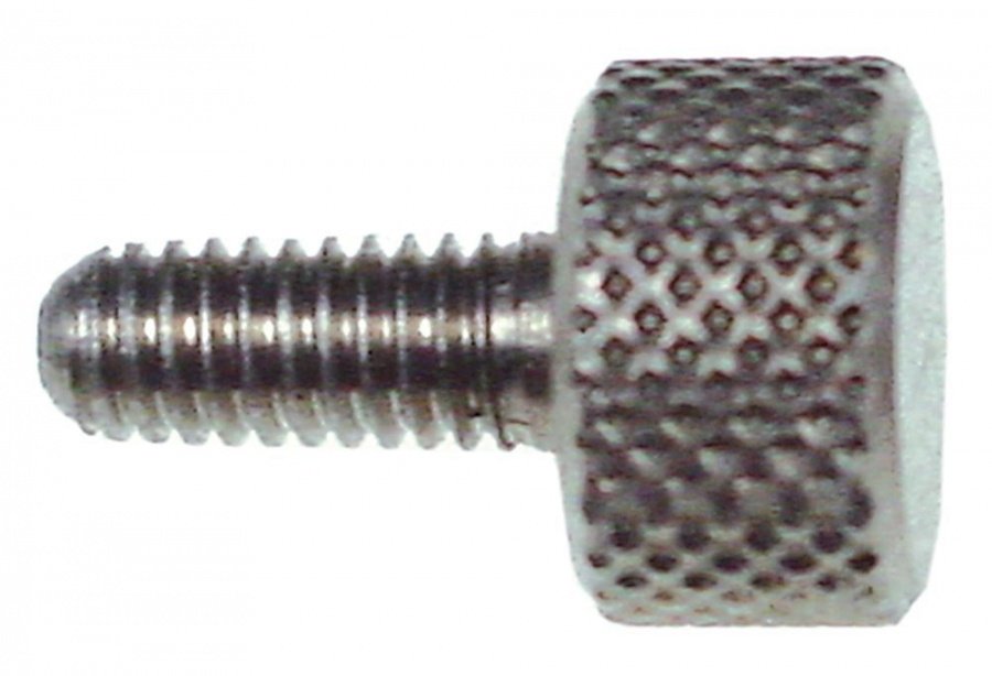  Thumb screw thread M4 thread length 10mm ø 10mm H 6mm SS - 695354