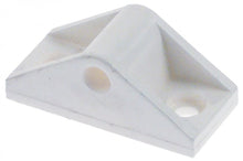 Bracket for inner door L 44mm W 20mm H 18mm shaft intake ø 6,3mm mounting distance 30mm - 695646