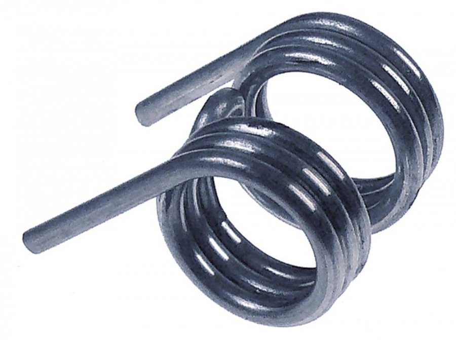 Torsion spring ø 23,5mm L1 29mm L2 38mm wire gauge ø 3mm for ice maker - 695676