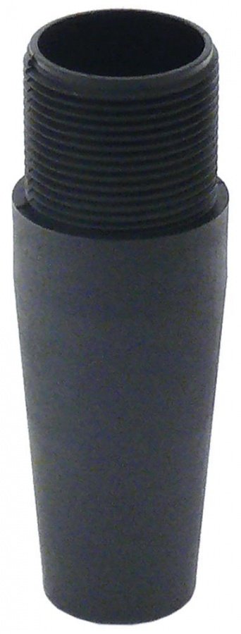 Equipment foot bottom part tube ø 46 mm H 131 mm plastic - 695677