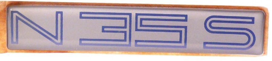  Model name plate N35S L 100mm W 19mm self-adhesive - 695690