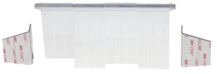  Curtain for ice maker W 155mm H 80mm with holder shaft length 166mm shaft ø 6mm - 695778