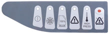 Front foil L 265mm W 76mm for ice maker - 695843