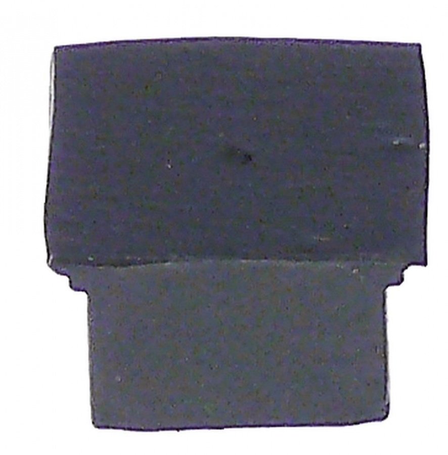  Plug rectangular mounting measurements 14x16mm H 8mm ID ø 10mm rubber - 695848