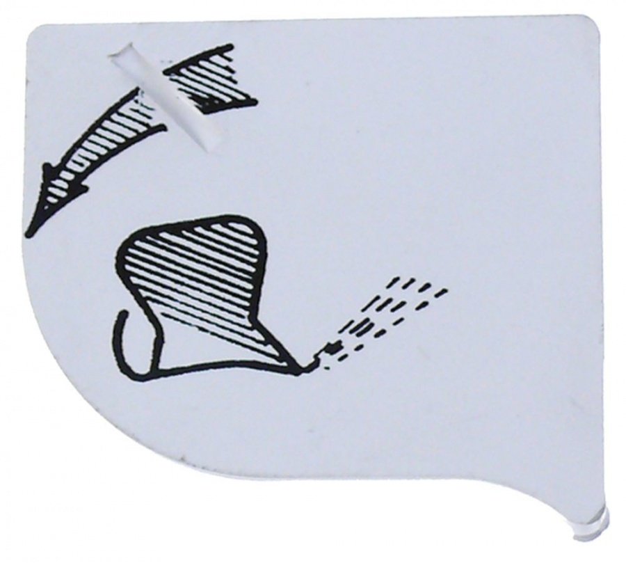  Cover for ice maker W 49mm H 44mm thickness 2mm - 695855