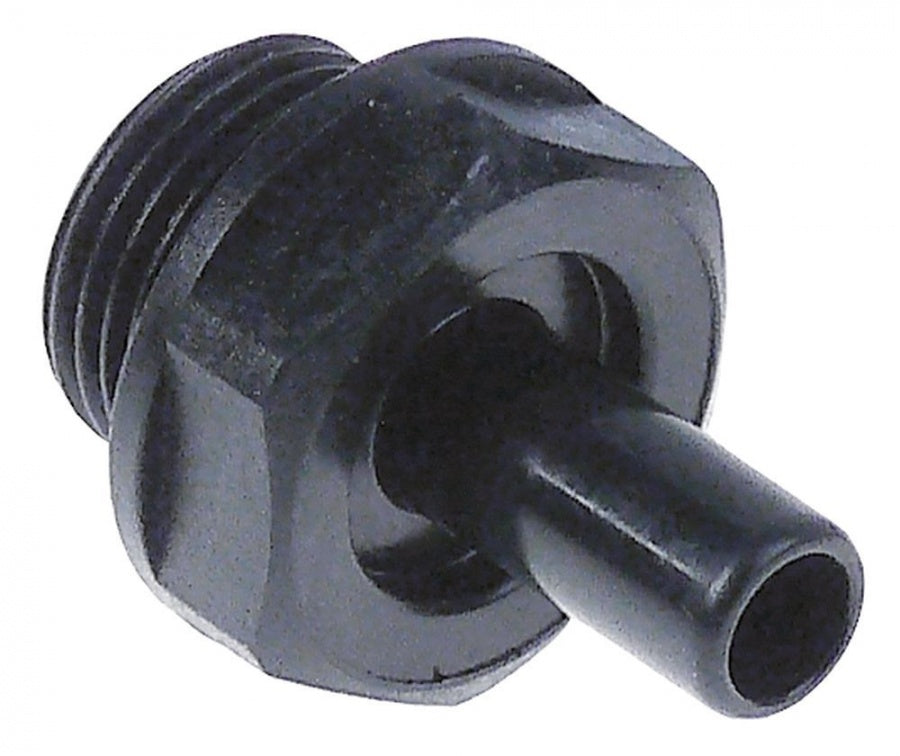  Hose connector 3/8" plastic straight grommet ø 8mm grommet length 17mm total length 32mm - 695921