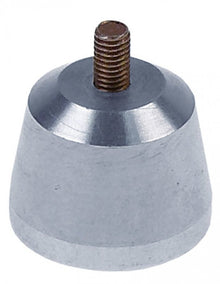Equipment foot thread M5 ø 28mm H 24mm thread L 8mm C4-C6-C9 Qty 1 pcs - 696043