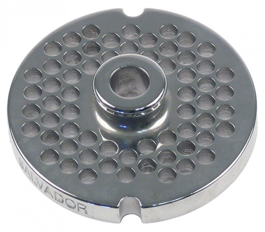 Sită/ciur mașina de tocat oțel inoxidabil ø 61.8mm ø găuri 4,5mm mărime 8 cu butuc tip ENTERPRISE - 696103