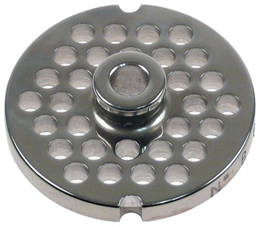 Sită/ciur mașina de tocat oțel inoxidabil ø 61.8mm ø găuri 6mm mărime 8 cu butuc tip ENTERPRISE - 696104