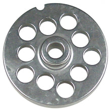 Sită/ciur mașina de tocat oțel inoxidabil ø 61.8mm ø găuri 10mm mărime 8 cu butuc tip ENTERPRISE - 696106