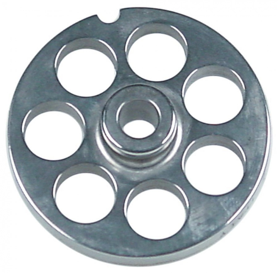  Sită/ciur mașina de tocat oțel inoxidabil ø 61.8mm ø găuri 14mm mărime 8 cu butuc tip ENTERPRISE - 696108