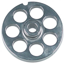  Sită/ciur mașina de tocat oțel inoxidabil ø 61.8mm ø găuri 14mm mărime 8 cu butuc tip ENTERPRISE - 696108