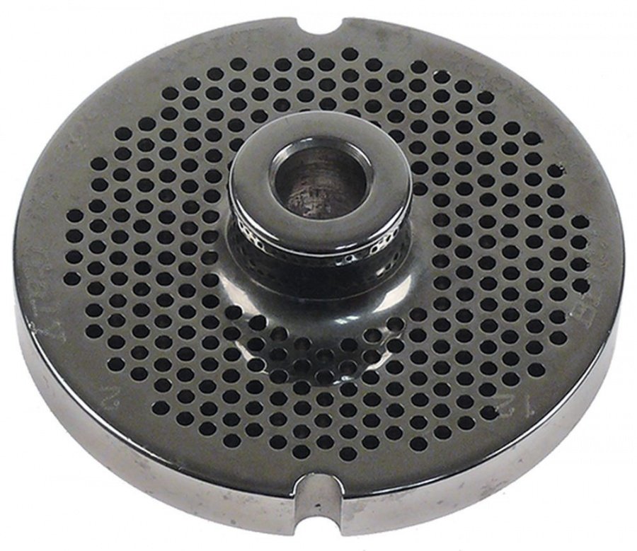 Sită/ciur mașina de tocat oțel inoxidabil ø 69.6mm ø găuri 2mm mărime 12 cu butuc tip ENTERPRISE - 696111