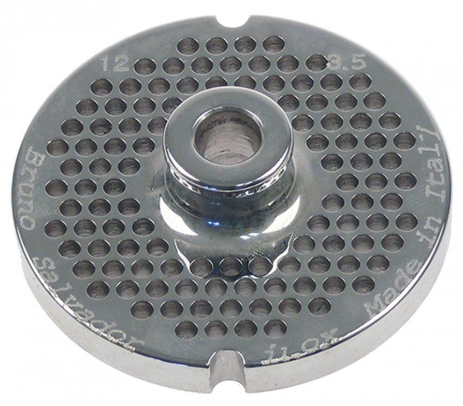Sita/ciur masina de tocat otel inox ø 70mm, gauri ø 3,5mm, marime 12, cu butuc, ENTERPRISE - 696113