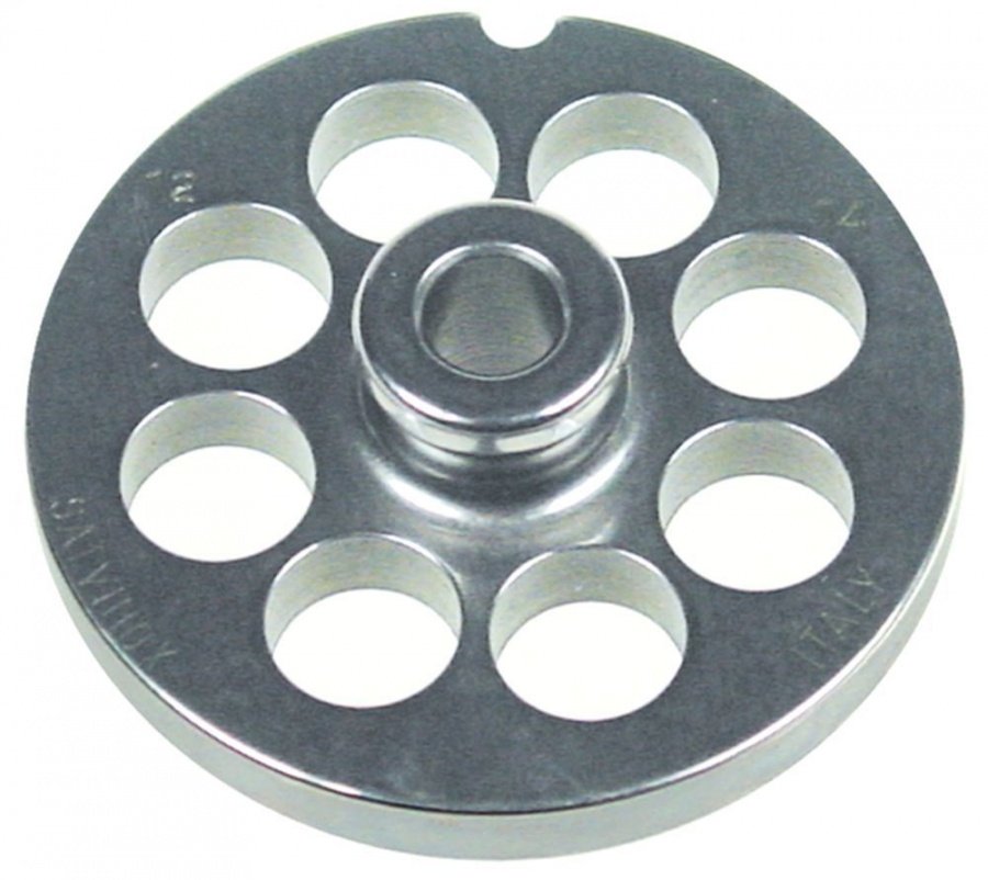  Sită/ciur mașina de tocat oțel inoxidabil ø 69,6mm ø găuri 14mm mărime 12 cu butuc tip ENTERPRISE - 696119