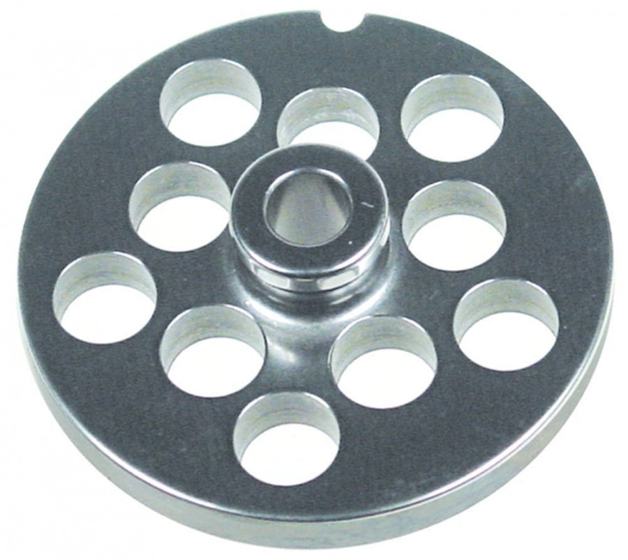 Sită/ciur mașina de tocat oțel inoxidabil ø 82mm ø găuri 14mm mărime 22 cu butuc tip ENTERPRISE - 696132