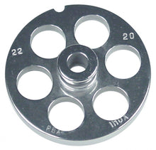 Sită/ciur mașina de tocat oțel inoxidabil ø 82mm ø găuri 20mm mărime 22 cu butuc tip ENTERPRISE - 696135