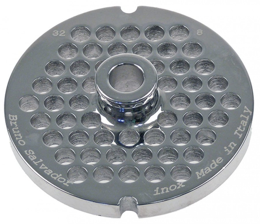Sită/ciur mașina de tocat oțel inoxidabil ø 99,7mm ø găuri 8mm mărime 32 cu butuc tip ENTERPRISE - 696143