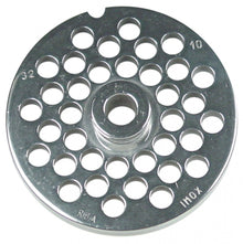 Sită/ciur mașina de tocat oțel inoxidabil ø 98mm ø găuri 10mm mărime 32 cu butuc tip ENTERPRISE - 696144
