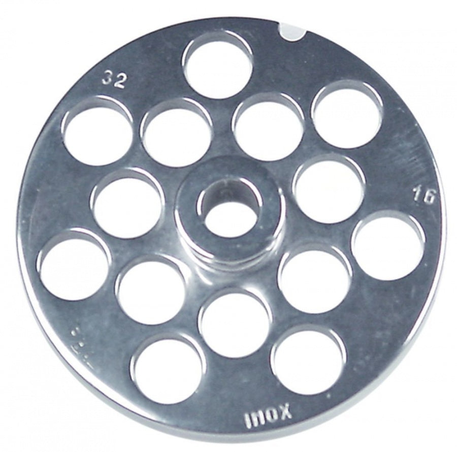  Sită/ciur mașina de tocat oțel inoxidabil ø 99,7mm ø găuri 16mm mărime 32 cu butuc tip ENTERPRISE - 696147