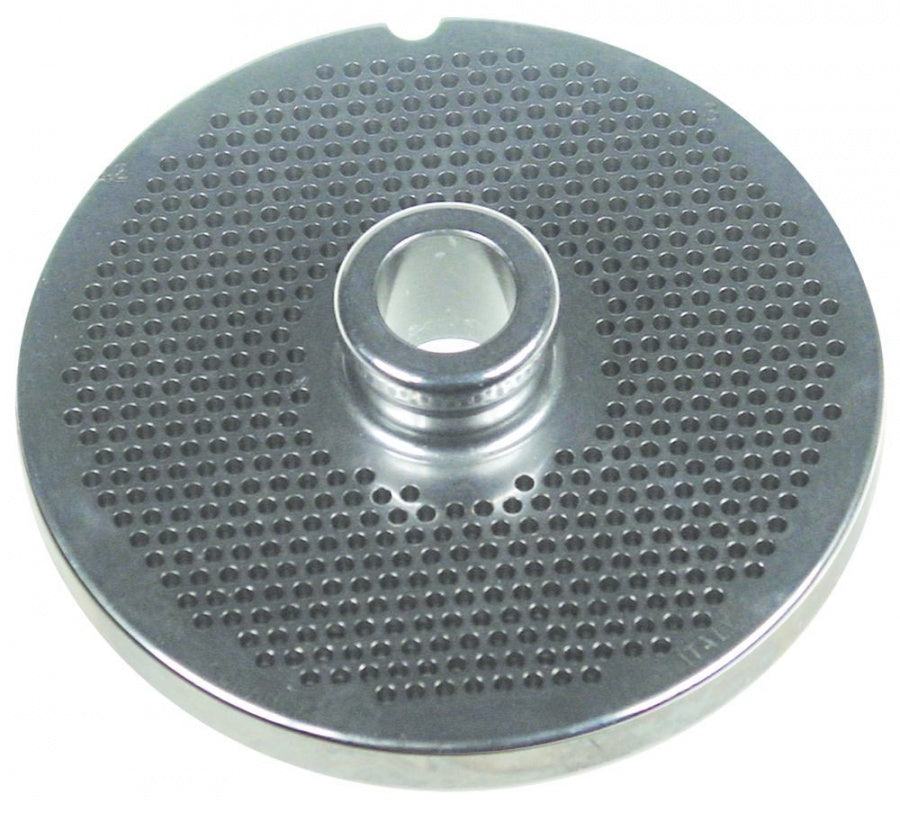 Sită/ciur mașina de tocat oțel inoxidabil ø 130mm ø găuri 3mm mărime 42 cu butuc tip ENTERPRISE - 696150