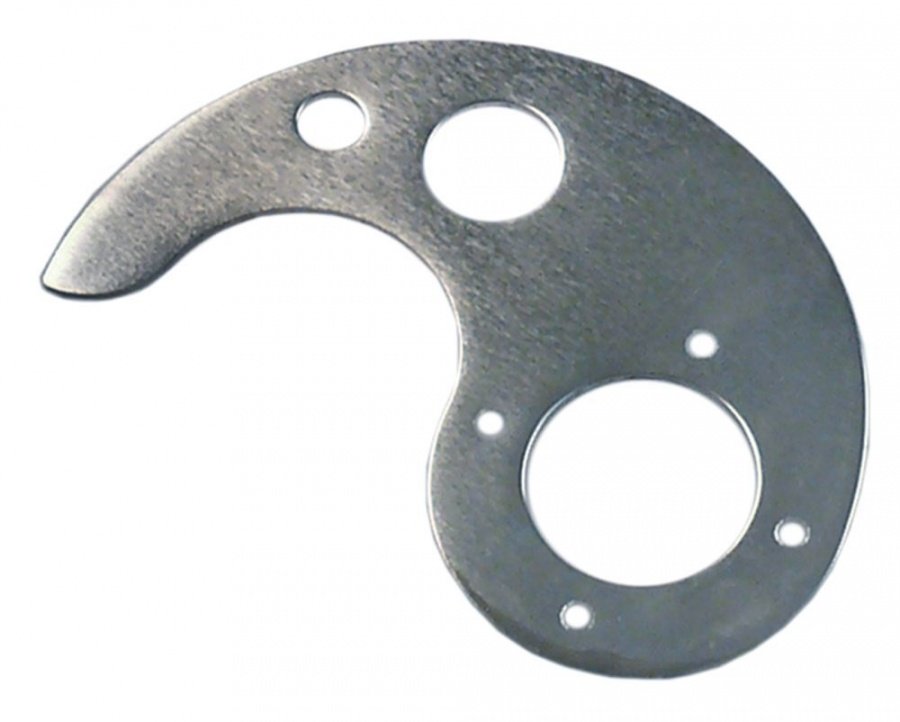  Lamă/cuțit robot legume poziție jos L 93mm int. ø 33mm cu 4 găuri ø 4,4mm - 696175