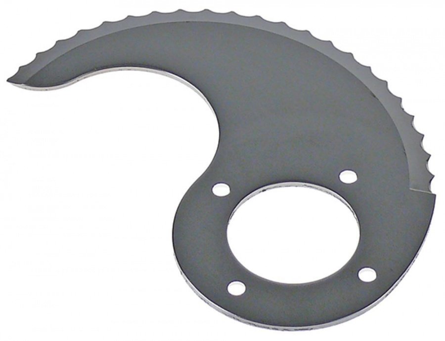 Cuțit 4 găuri L 93mm grosime material 2mm ø găuri 4,4mm ø orificiu 33mm DPF 46mm PM jos - 696179