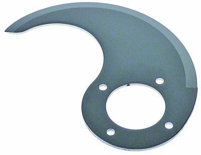  Lama cuțit cu 4 gauri, L 98mm, grosime material 2mm, ø găuri 4,4mm, ø orificiu 33mm, DPF 46mm - 696180