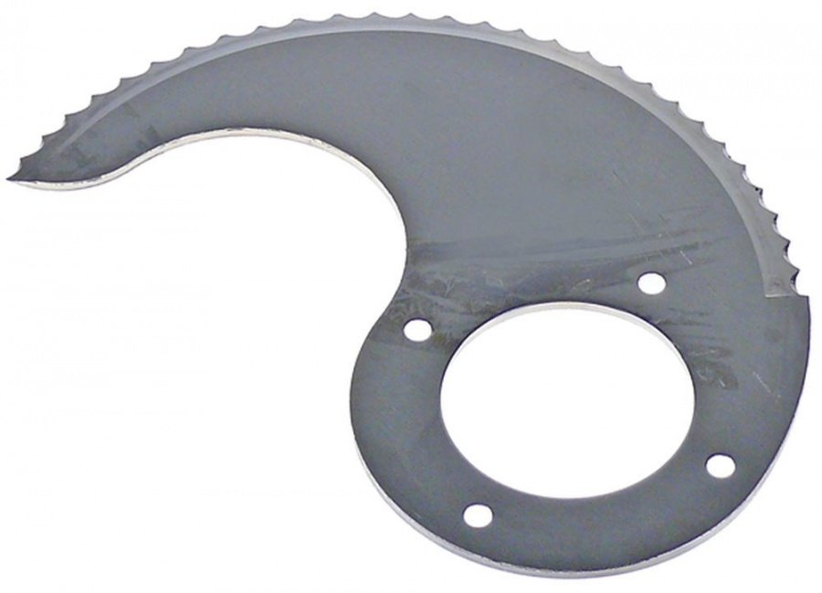 Knife mounting pos. lower L 112mm seat ø 42mm mounting distance 58mm 4 hole hole ø 4,4mm - 696187