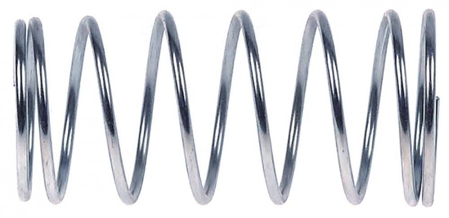 Compression spring ø 23/25mm L 22 mm wire gauge ø 1,5 mm D1 ø 23 mm D2 ø 25 mm conical - 696206