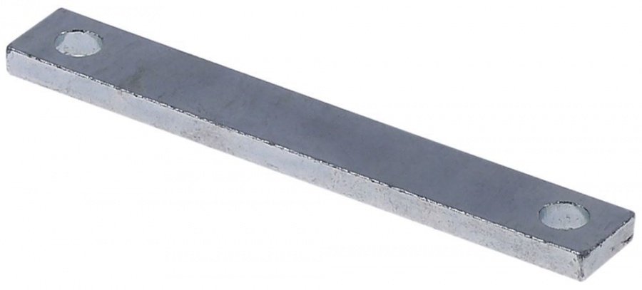  Connection plate L 83mm W 12mm thickness 4mm hole ø 6,5mm hole distance 69mm - 696276