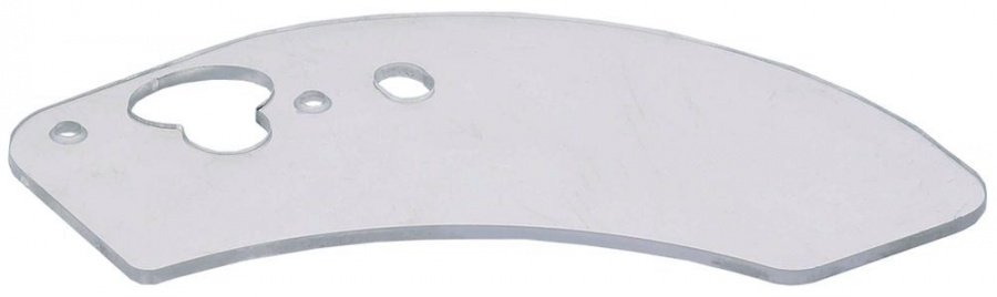  Hand protection for sharpener units L 210mm W 105mm hole ø 5,3mm mounting distance 54mm 195 - 696287
