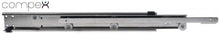 Drawer slide L 450mm pull-out length 510mm SS H 60mm W 17mm telescopic mounting pos. right/left - 696342