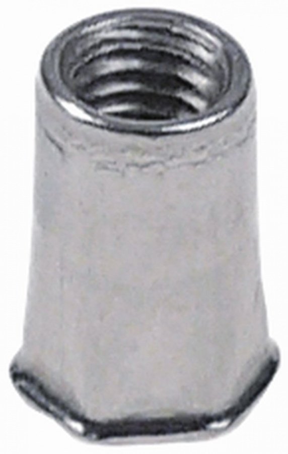 Rivet nut thread M5 DN 4mm L 12mm SS Qty 1 pcs ø 7mm WS 6 - 696427
