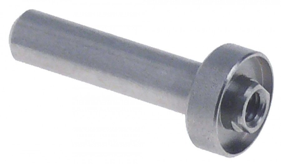 Spindle for impellor ø 12/6mm L 30,7mm thread M4 - 696440