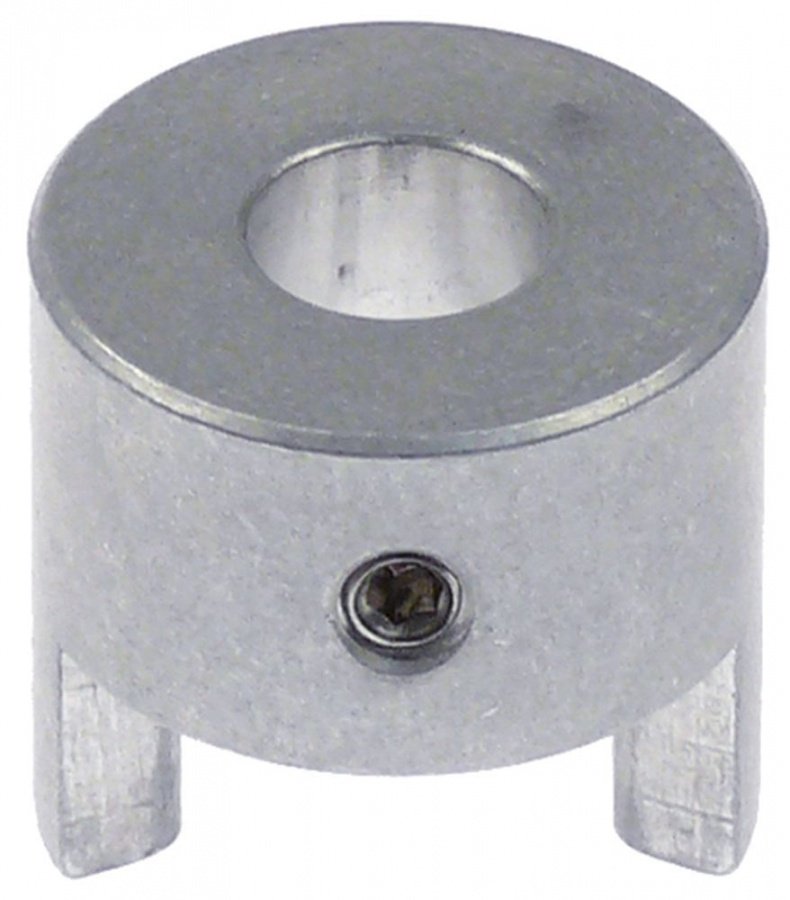 Coupling ø 27mm aluminium for cream maker suitable for TELME H 26mm shaft intake ø 11mm - 696449