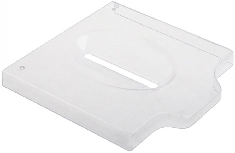 Lid for noodle machine L 190mm W 194mm H 18,5mm plastic transparent - 696455