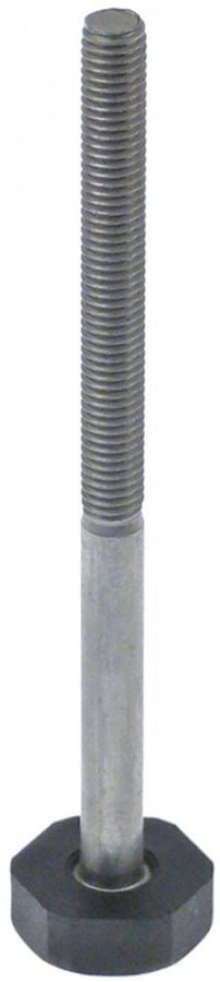 Equipment foot thread M8 H 129mm thread L 76mm WS 24 Qty 1 pcs - 696477