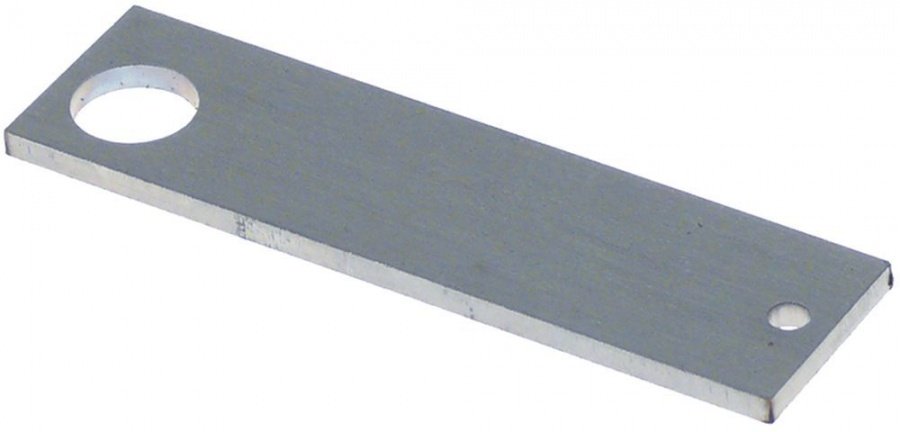  Fixing plate for door spring L 90mm W 25mm H 3mm - 696487