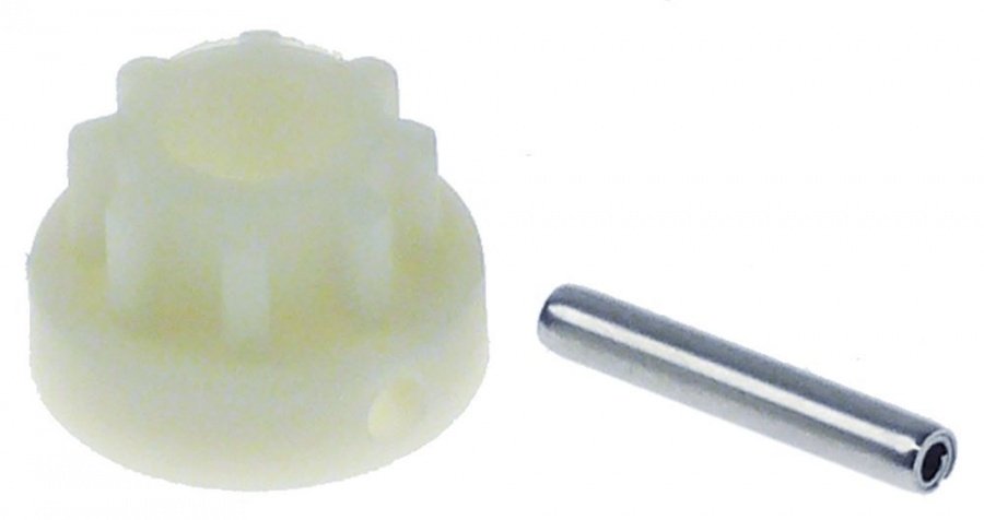 Coupling for hand blender with roll pin D1 ø 19mm int. ø 1 8mm teeth 8 GSM1000 - 696505