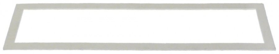 Window gasket L 355mm W 105mm thickness 3mm - 696519