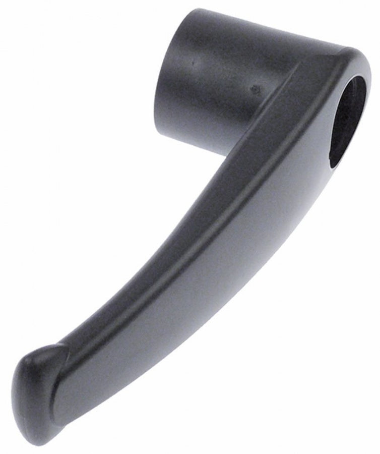 Mâner închizătoare ușă cuptor L 185mm L 48mm Î 62mm negru plastic - 696546