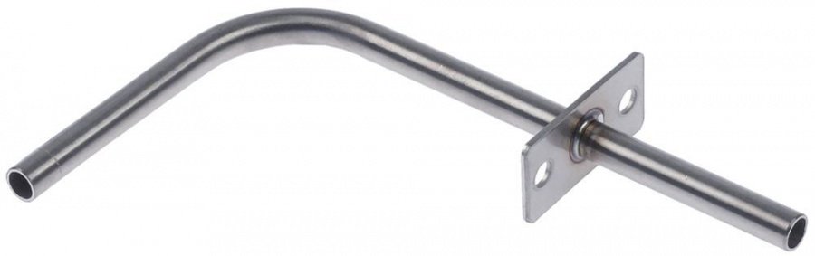 Injection pipe angled for combi-steamer D1 ø 10mm D2 ø 8mm L 170mm - 696547